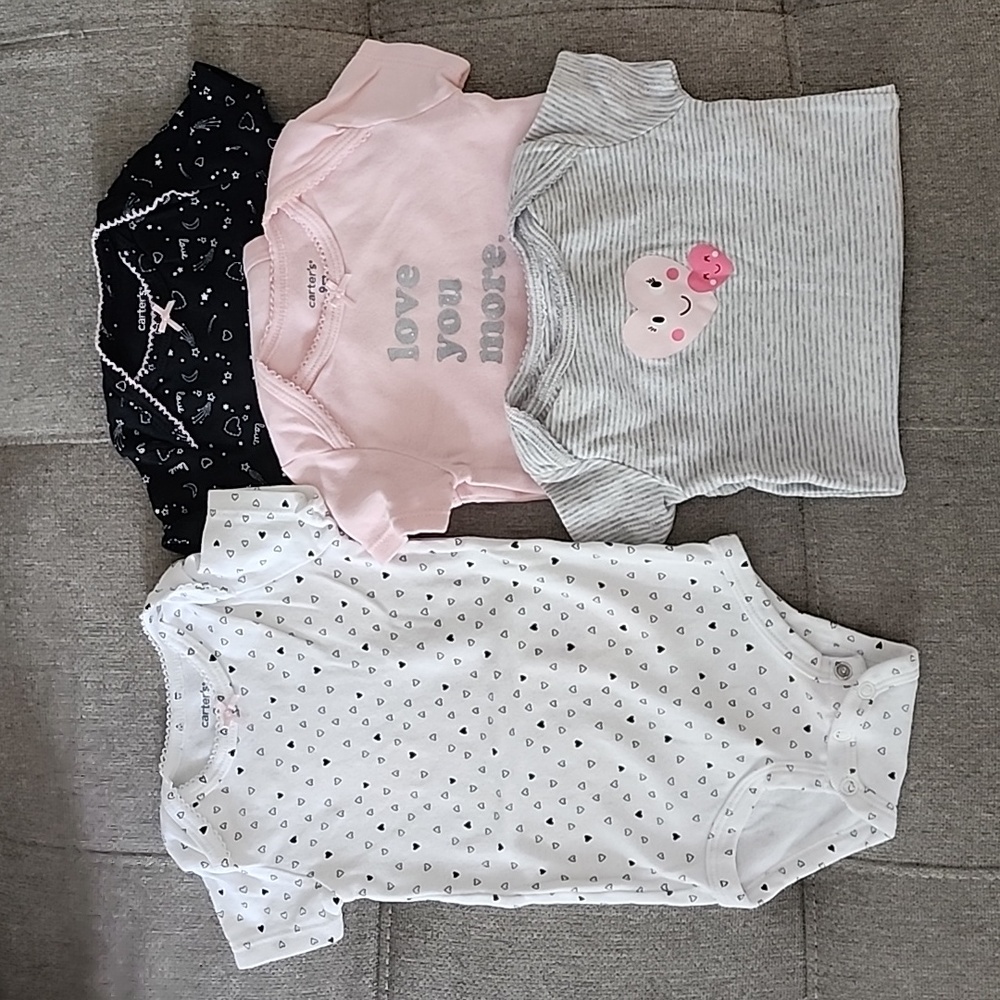 Carter's 9 Month Onsie Lot